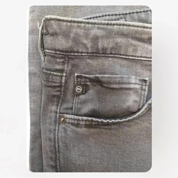 Adriano Goldschmied Super Skinny  Ankle Black Wash Jeans Size 29R - Picture 7 of 9